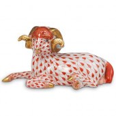HEREND PORCELAIN FISHNET RAMDE