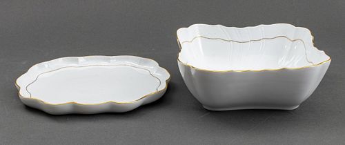 HEREND PORCELAIN GOLDEN EDGE
