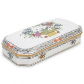 HEREND PORCELAIN JEWELRY BOXDE