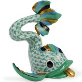 HEREND PORCELAIN KOI FISHDESCR