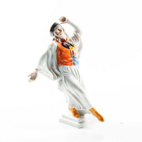 HEREND PORCELAIN LARGE FIGURE