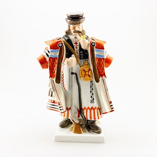 HEREND PORCELAIN LARGE FIGURE
