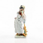 HEREND PORCELAIN LARGE FIGURE