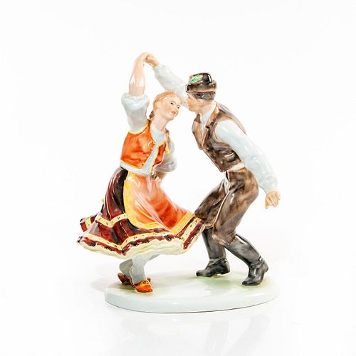 HEREND PORCELAIN LARGE GROUP FIGURE