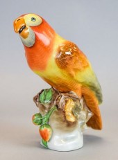 HEREND PORCELAIN PARROTHerend