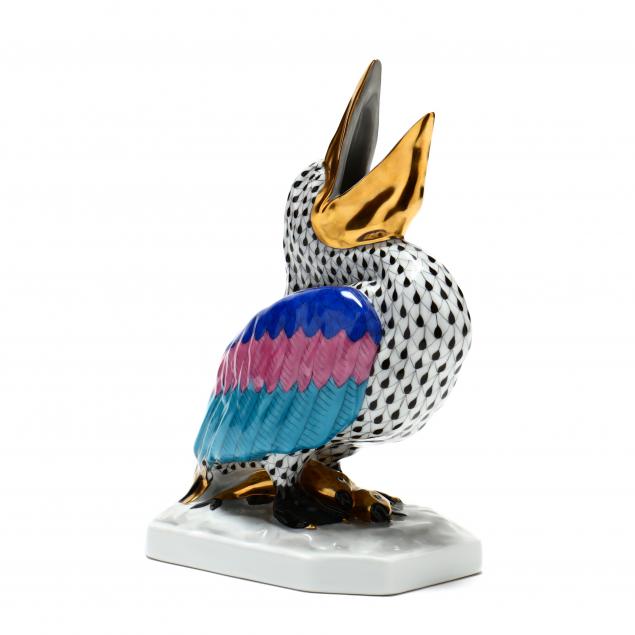 HEREND PORCELAIN PELICAN #5073
