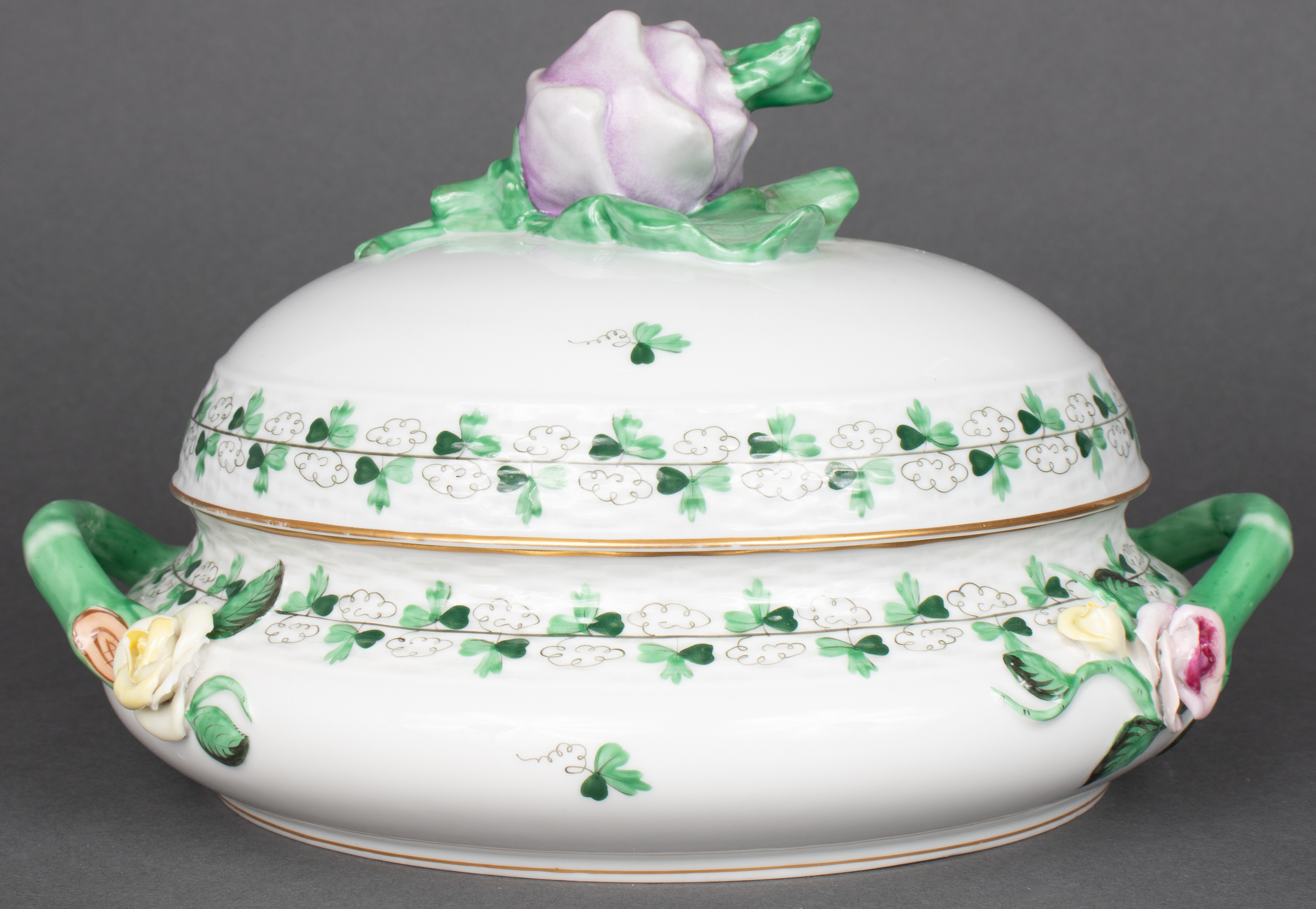 HEREND PORCELAIN "PERSIL" COVERED