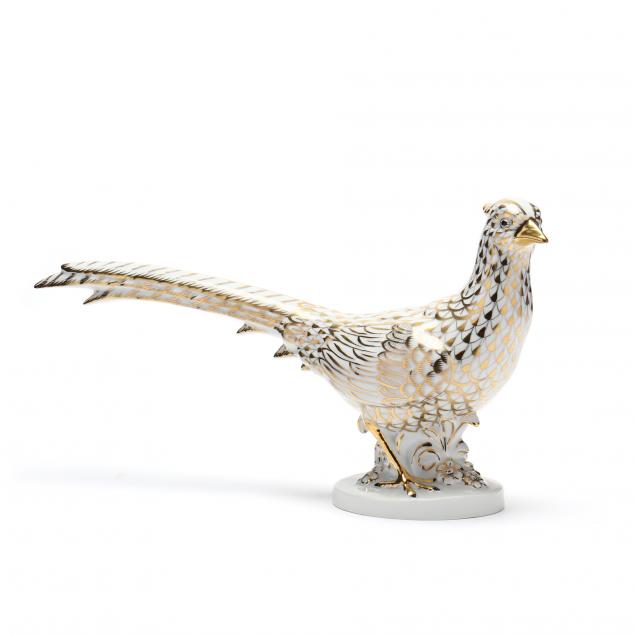 HEREND PORCELAIN PHEASANT FIRST