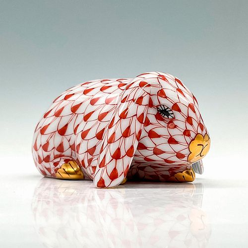 HEREND PORCELAIN RED FIGURINE,