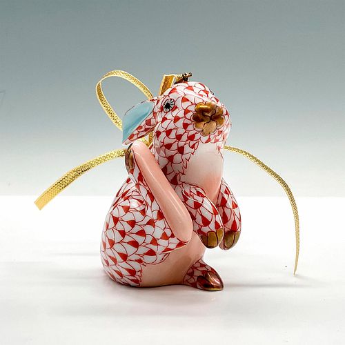 HEREND PORCELAIN RED FIGURINE