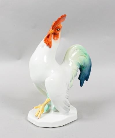 HEREND PORCELAIN ROOSTERHerend