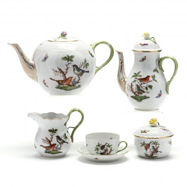 HEREND PORCELAIN ROTHSCHILD BIRD
