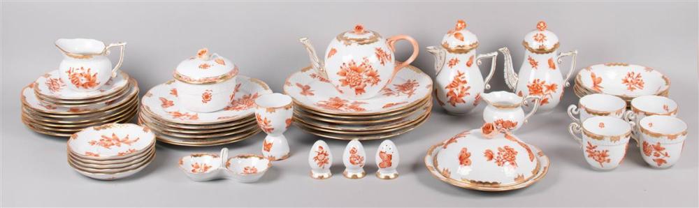 HEREND PORCELAIN 'RUST BOUQUET'
