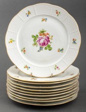 HEREND PORCELAIN SAXON BOUQUET