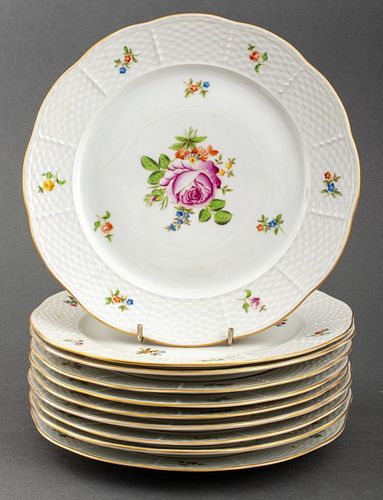 HEREND PORCELAIN SAXON BOUQUET