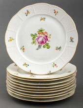 HEREND PORCELAIN SAXON BOUQUET