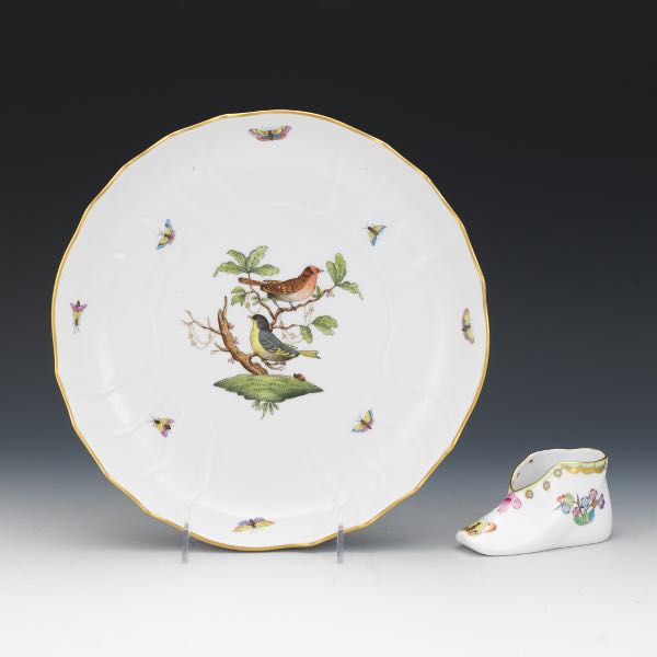 HEREND PORCELAIN SERVING BOWL,