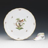 HEREND PORCELAIN SERVING BOWL,