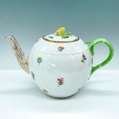 HEREND PORCELAIN TEA POT, KIMB