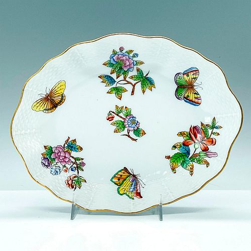 HEREND PORCELAIN VEGETABLE DISH,