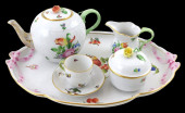 HEREND PRINTEMPS TEA SERVICE,