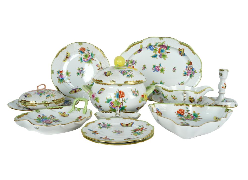 HEREND "QUEEN VICTORIA" PORCELAIN