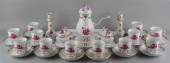 HEREND RASPBERRY 'CHINESE BOUQ
