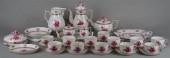 HEREND RASPBERRY 'CHINESE BOUQ