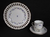 Herend reticulated plate cup a