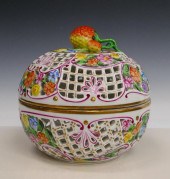 HEREND RETICULATED PORCELAIN P
