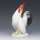 HEREND ROOSTER FIGURINE 8 ?" x