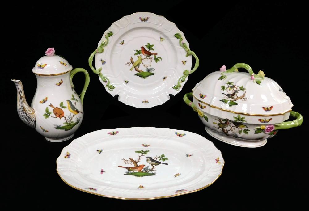 HEREND "ROTHSCHILD BIRD" PATTERN
