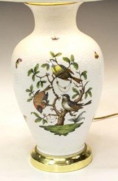 HEREND 'ROTHSCHILD BIRD' PORCE