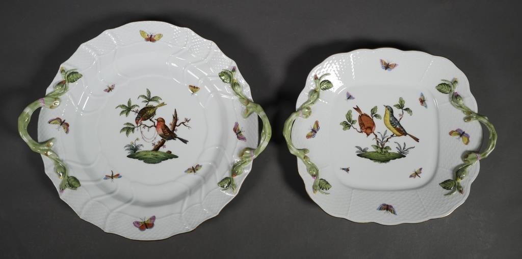 HEREND ROTHSCHILD BIRD ROUND &