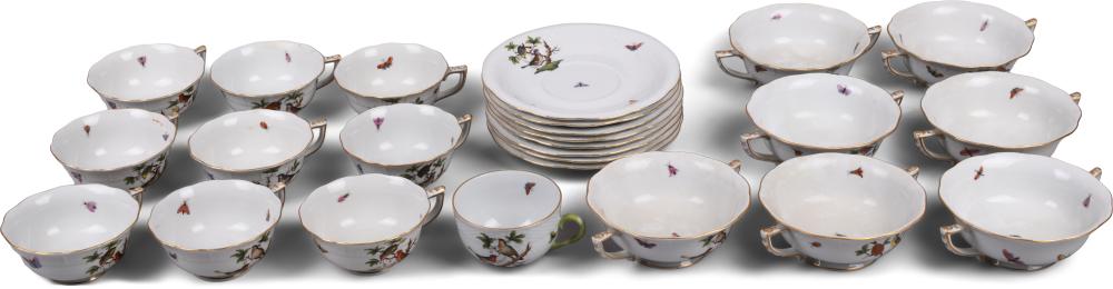 HEREND 'ROTHSCHILD BIRD' SOUP