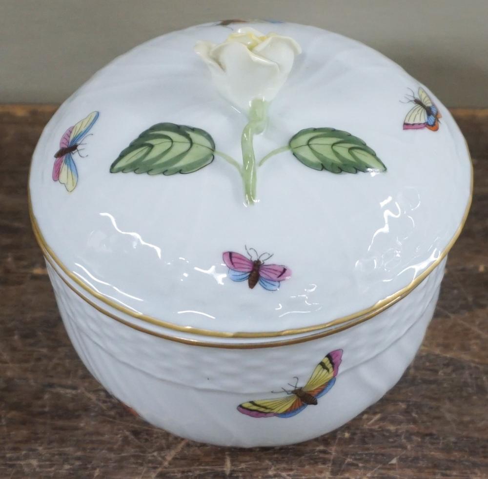 HEREND ROTHSCHILD PORCELAIN COVERED