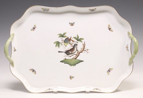 HEREND TRAY &#039;ROTHSCHILD