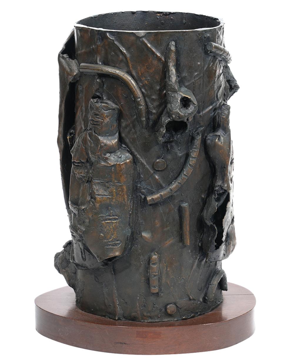 HERIBERTO JUAREZ BRUTALIST BRONZE