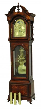 HERITAGE HEIRLOOMS TALL CLOCK,