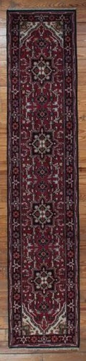 HERIZ 2'7" X 12'3" WOOL RUNNER