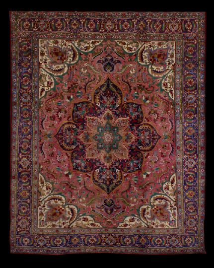 Heriz Carpet,  12' x 9' 5".