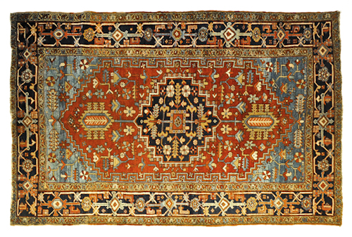 Heriz carpet ca. 1920 9'2" x 6'. ?