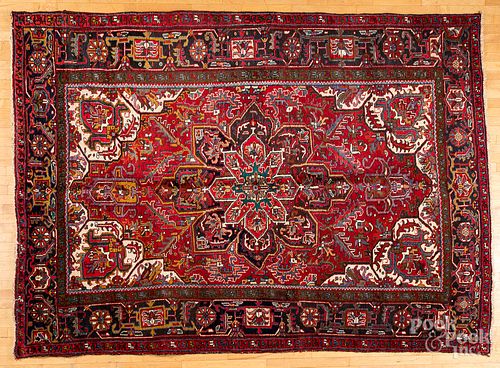 HERIZ CARPET, CA. 1940Heriz carpet,