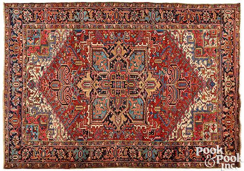 HERIZ CARPET, CA. 1940Heriz carpet,