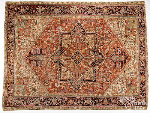 HERIZ CARPET, CA. 1940Heriz carpet,