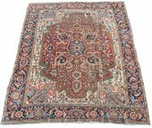 HERIZ CARPET Large serrated ro