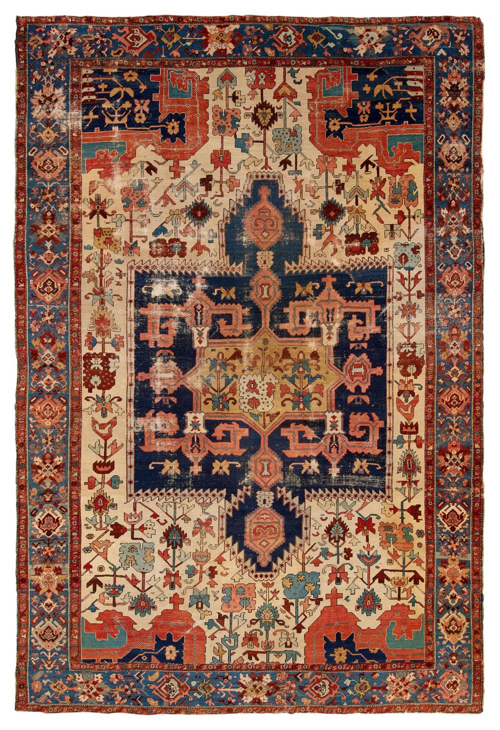 HERIZ CARPET, PERSIA, CA. 1875Heriz