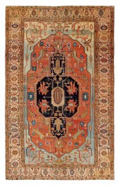 HERIZ CARPET, PERSIA, CA. 1875