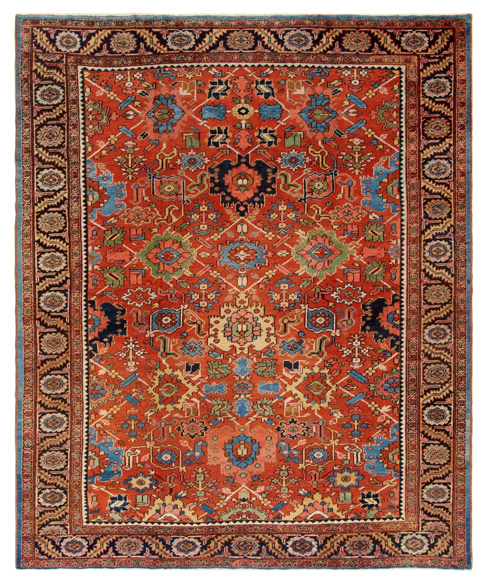 HERIZ CARPET, PERSIA, CA. 1900Heriz