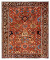 HERIZ CARPET, PERSIA, CA. 1900